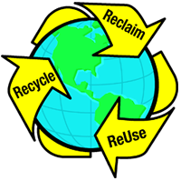 Reclaim. Recycle. Reuse.